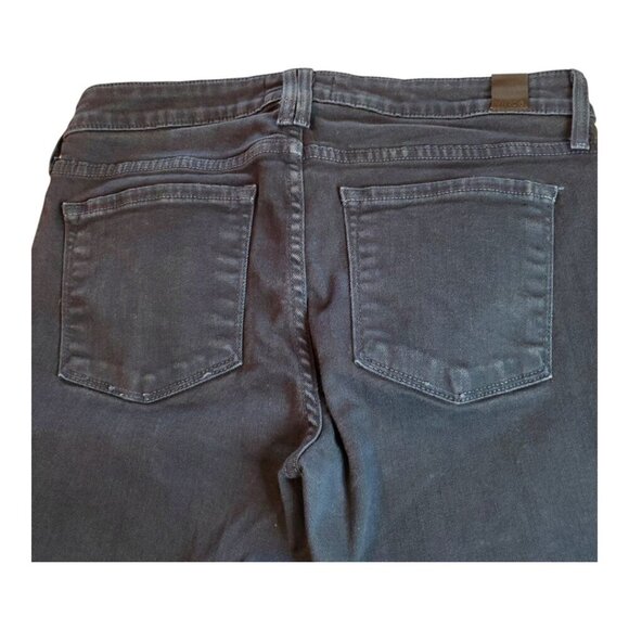 VINCE SZ 29 Ankle Skinny True Navy Wash Printed Stripe 5 Pocket Jeans - Picture 10 of 13